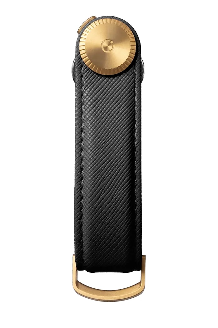 Etui za ključe Orbitkey Pro Leather 9,3 cm KPR1.LIQ.113 črna AA00