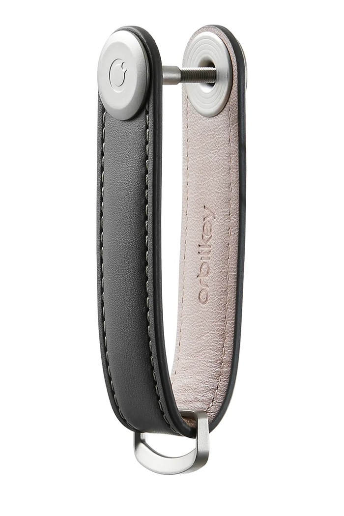 Decor Kľúčenka Orbitkey Leather 8,5 cm LTHO.2.CCGY sivá