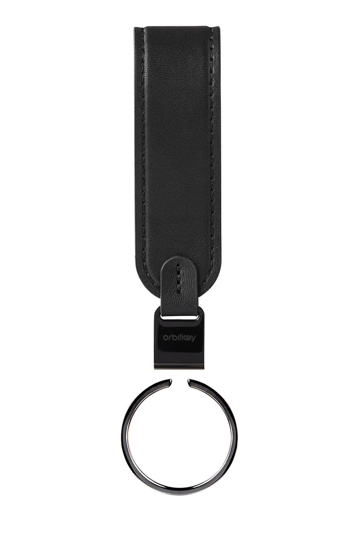 Orbitkey breloc de piele PLK1.BLK.101 negru AA00