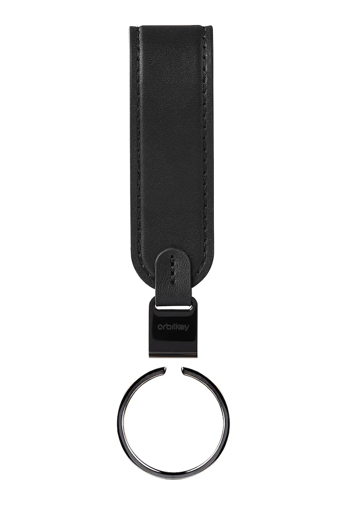 Orbitkey breloc de piele PLK1.BLK.101 negru AA00