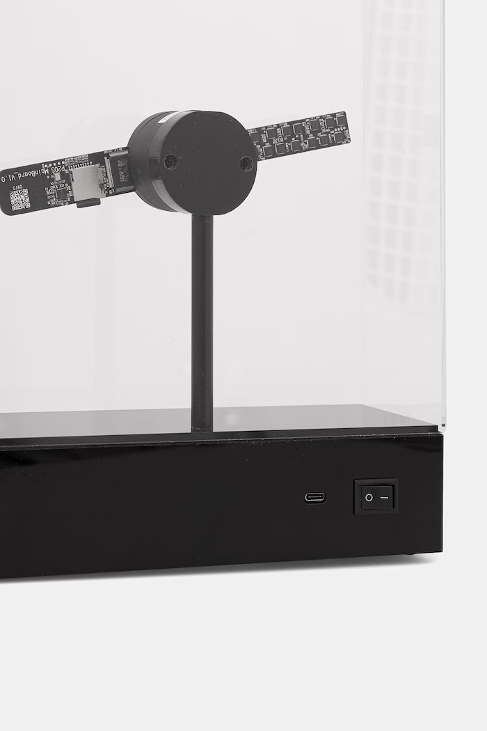 Reset Club ekran z hologramem 3d Holographic Display 22 × 8 × 27 cm HOLOGRAM.001 czarny AA00