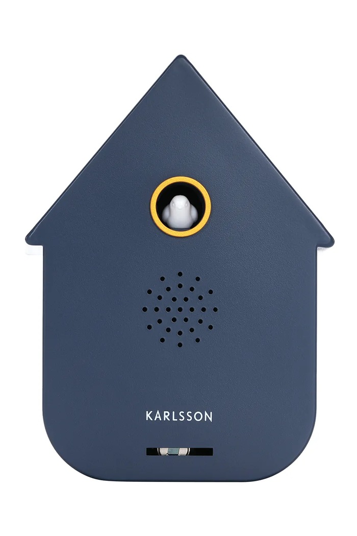 Karlsson difuzor cu sunete Modern Cuckoo 11,5 x 7,5 cm bleumarin KA6095DB