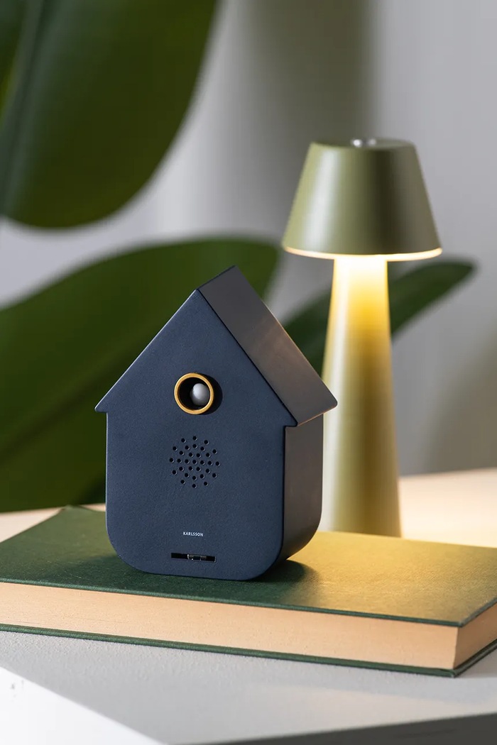 Karlsson difuzor cu sunete Modern Cuckoo 11,5 x 7,5 cm bleumarin KA6095DB
