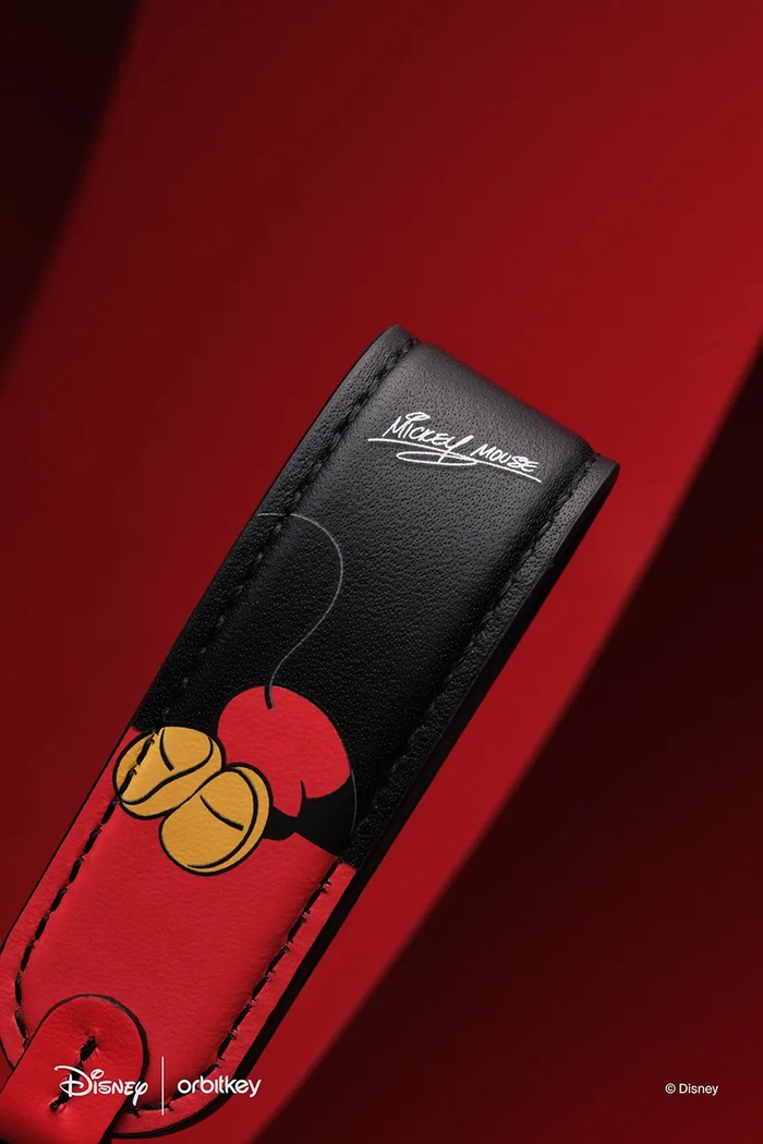 Orbitkey obesek za ključe iz nerjavečega jekla Mickey Mouse pisana ELK1.MKM.509