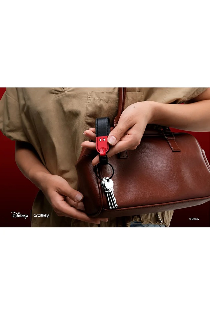 Orbitkey obesek za ključe iz nerjavečega jekla Mickey Mouse ELK1.MKM.509 pisana