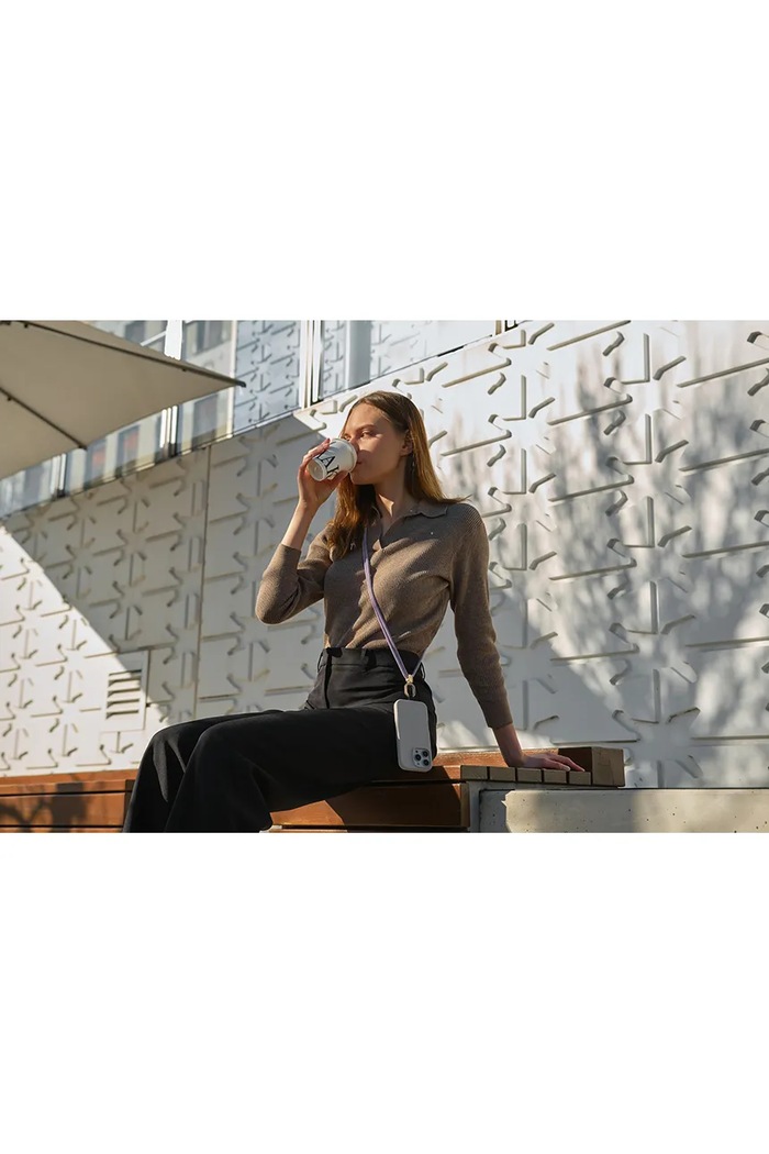 Orbitkey remienok na telefón z textilného materiálu EPS1.LIL.111