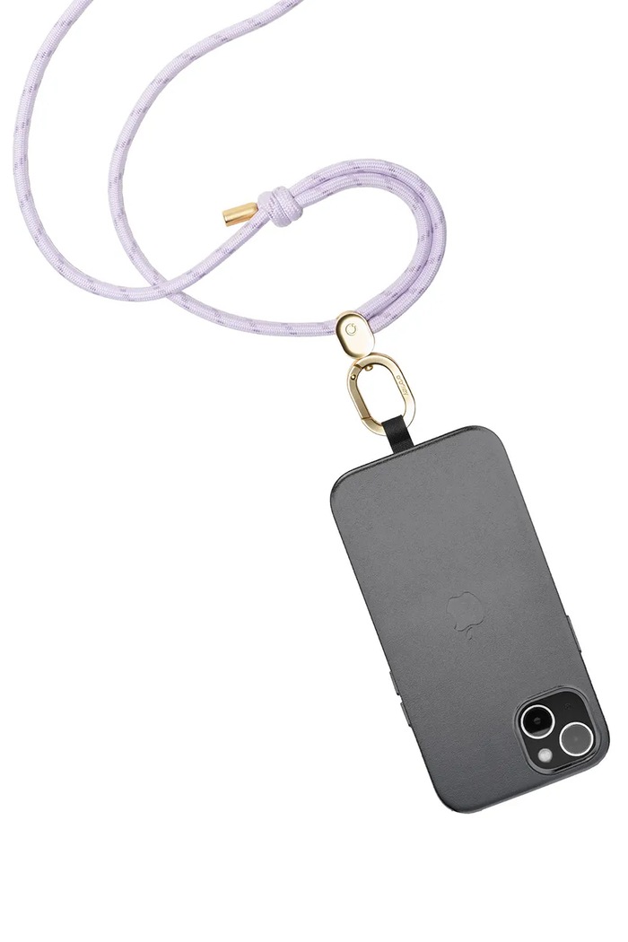 Decor Orbitkey remienok na telefón z textilného materiálu EPS1.LIL.111 fialová