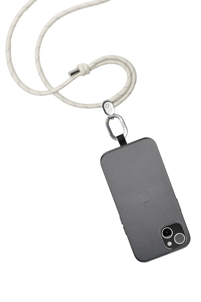 Decor Orbitkey remienok na telefón z textilného materiálu EPS1.STO.111 sivá