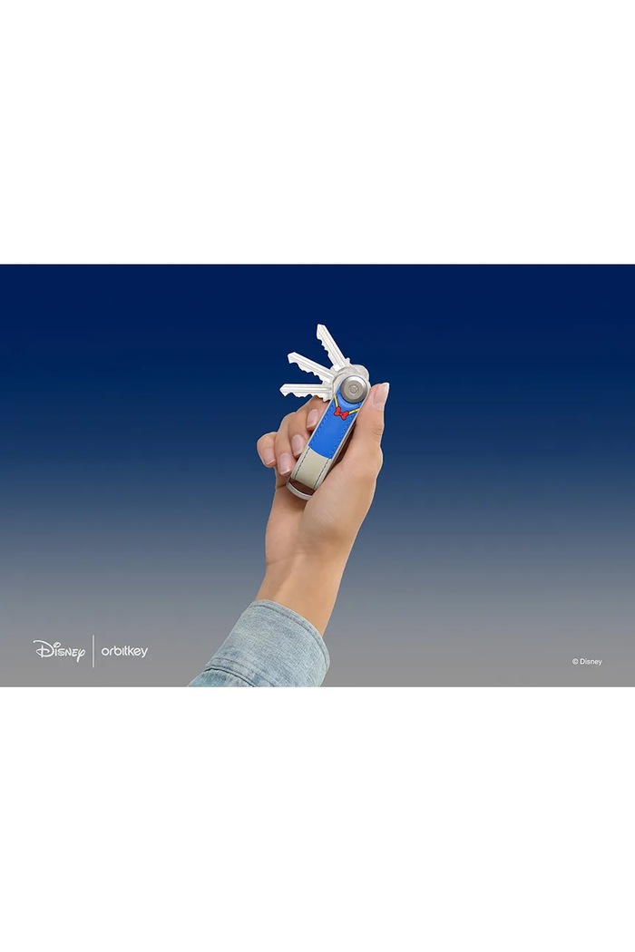 Orbitkey κλειδοθήκη από φυσικό δέρμα Donald Duck GHL3.DDK.509