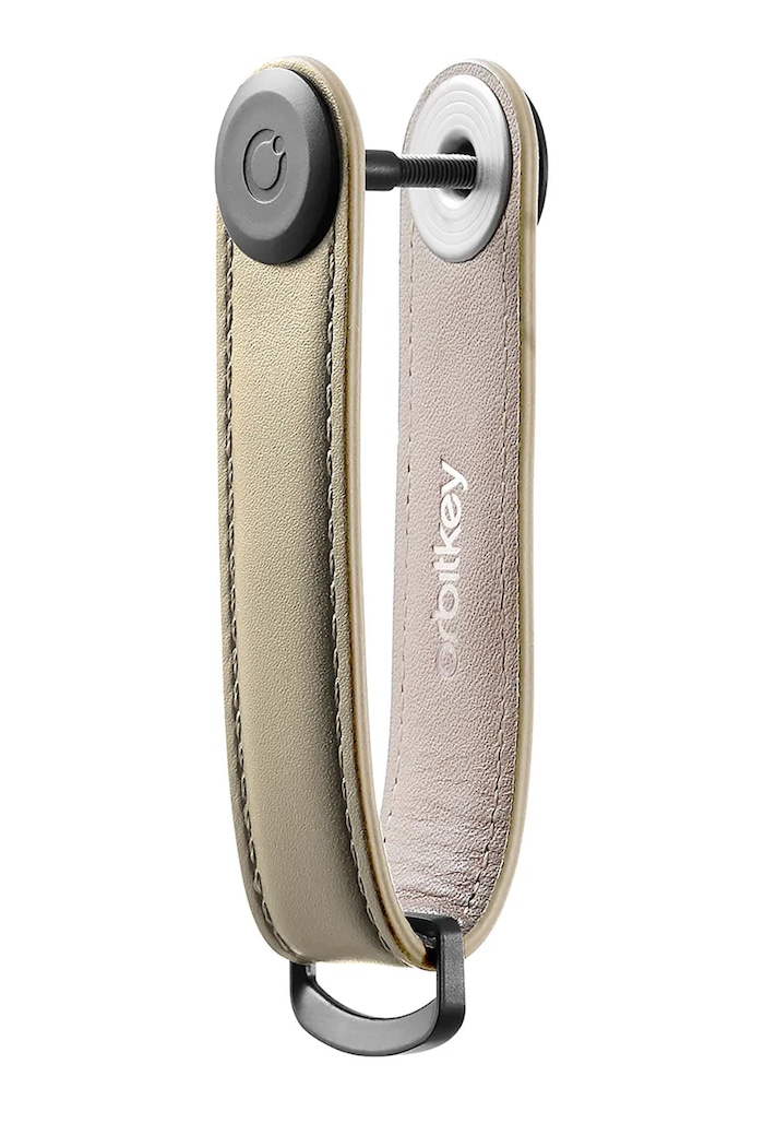 Lifestyle Kožený obal na klíče Orbitkey Leather 8,6 x 2,2 cm KLT2.SAD.101 béžová