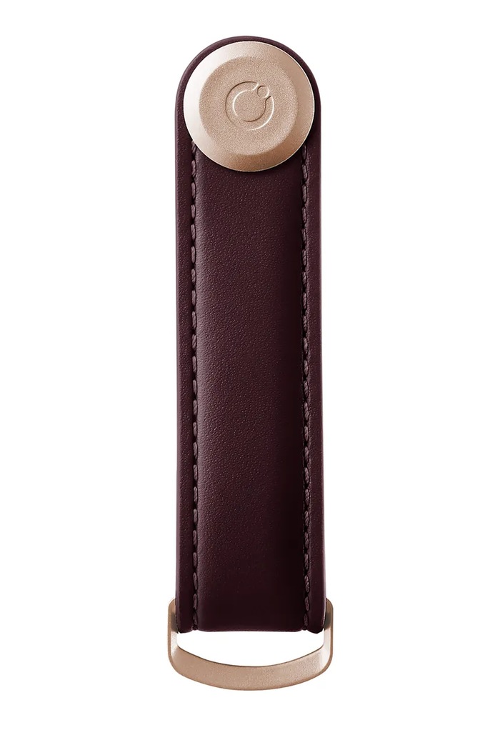 Kožený obal na klíče Orbitkey Leather 8,6 x 2,2 cm KLT2.WIN.101 burgundské AA00