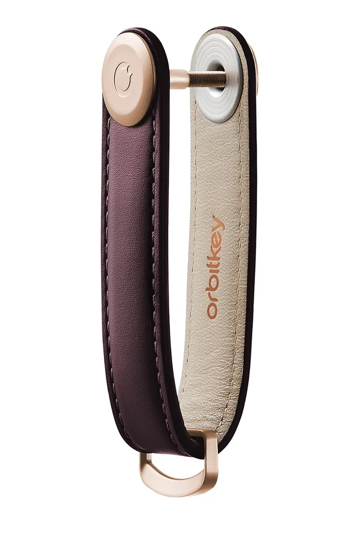 Lifestyle Kožený obal na klíče Orbitkey Leather 8,6 x 2,2 cm KLT2.WIN.101 burgundské
