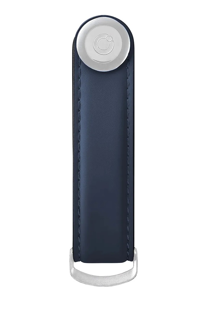 Kožený obal na klíče Orbitkey Matte Leather 8,6 x 2,2 cm KML2.DUK.101 námořnická modř AA00