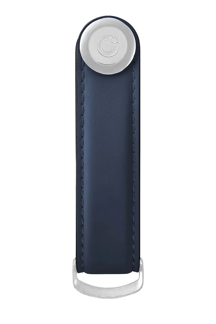 Kožený obal na klíče Orbitkey Matte Leather 8,6 x 2,2 cm KML2.DUK.101 námořnická modř AA00