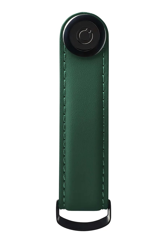 Kožený obal na klíče Orbitkey Matte Leather 8,6 x 2,2 cm KML2.FRT.101 tyrkysová AA00