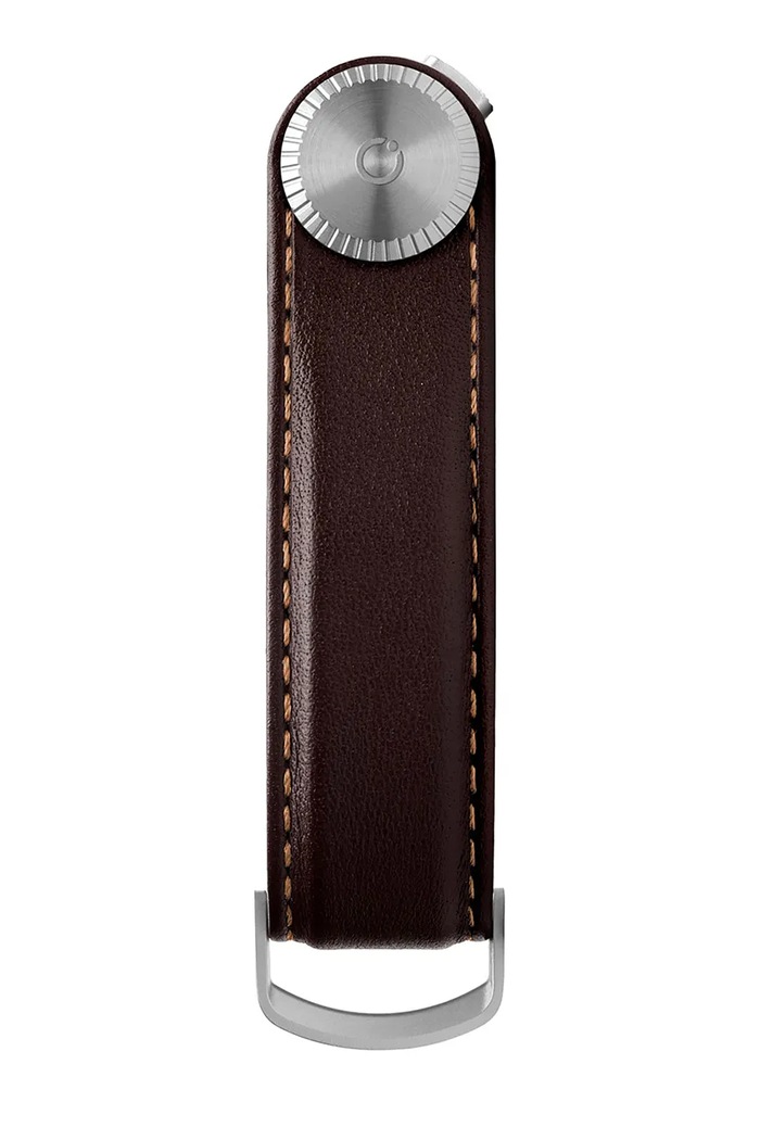 Kožený obal na klíče Orbitkey Pro Leather 9,3 x 3,5 cm KPR1.MHG.101 červená AA00