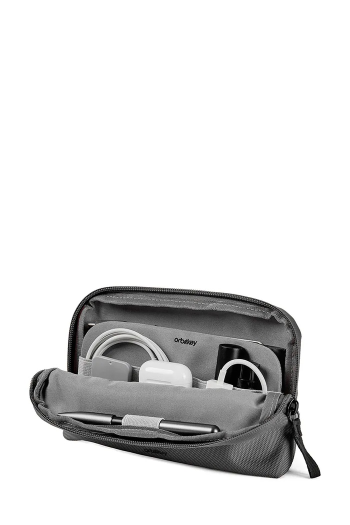Orbitkey οργανωτής γραφείου ταξιδιού από υφασμάτινο υλικό WDP1.GRP.109 γκρί AA00