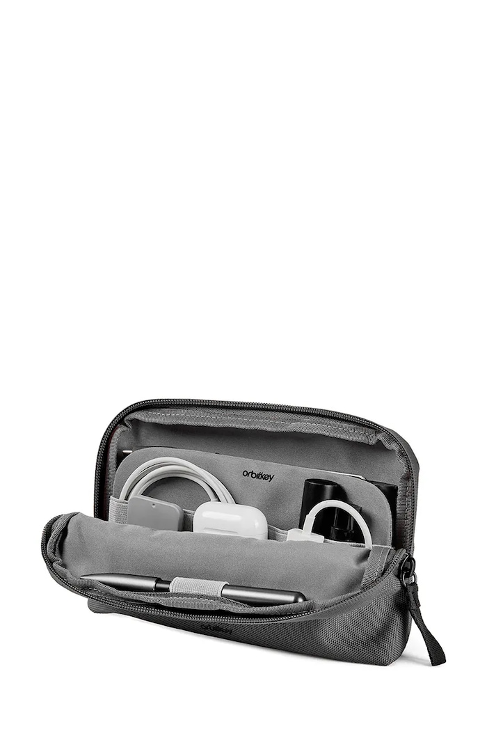 Orbitkey οργανωτής γραφείου ταξιδιού από υφασμάτινο υλικό WDP1.GRP.109 γκρί AA00