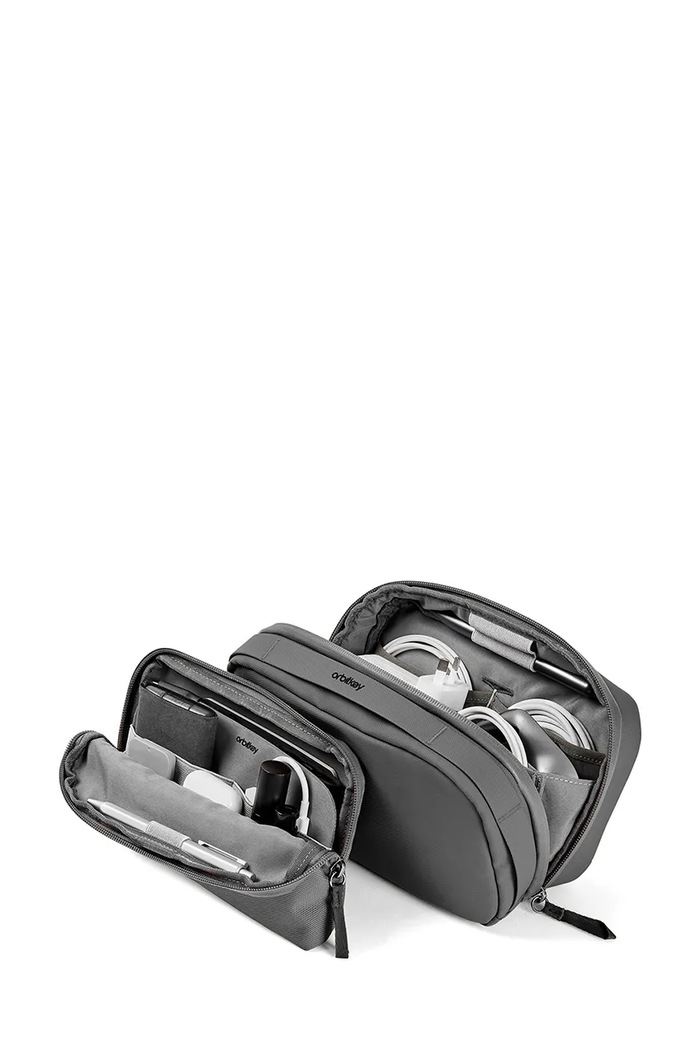 Orbitkey cestovní organizér z textilního materiálu šedá WTP1.GRP.109
