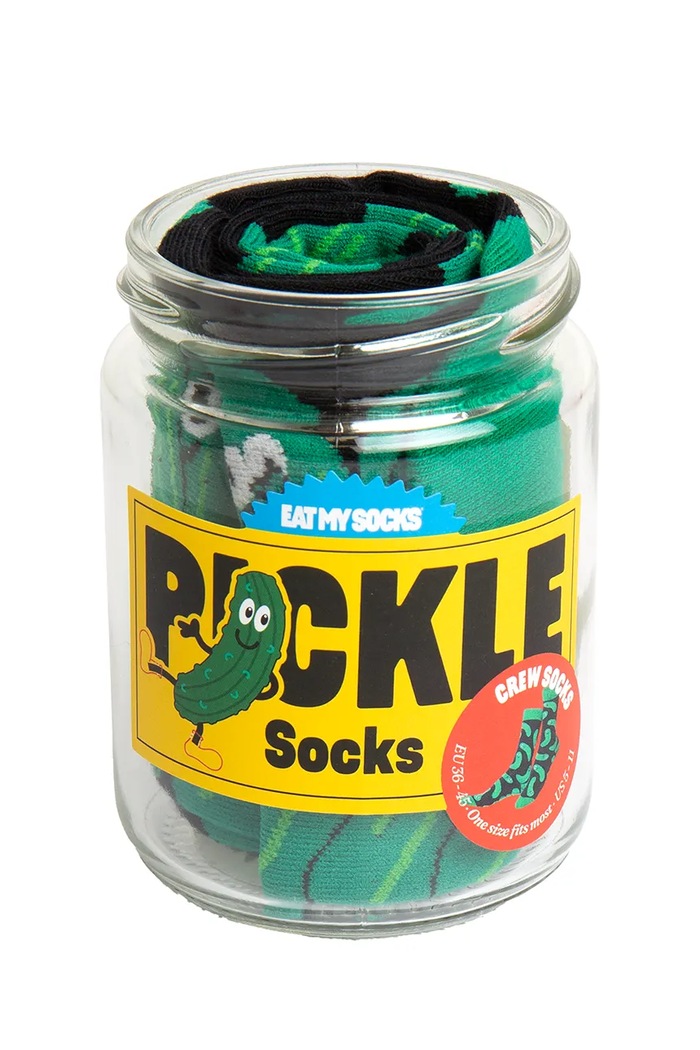 Decor Bavlnené ponožky Eat My Socks EMSSAFFPIC viacfarebná