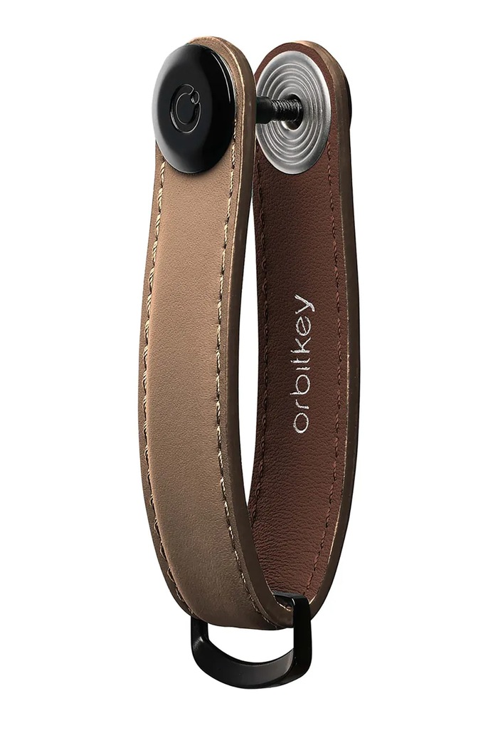 Življenjski slog Orbitkey organizator za ključe iz naravnega usnja KML2.MOC.101 bež