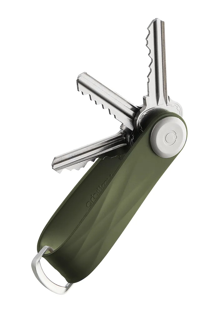 Orbitkey organizator za ključe iz umetne mase zelena KAT3.HGR.103