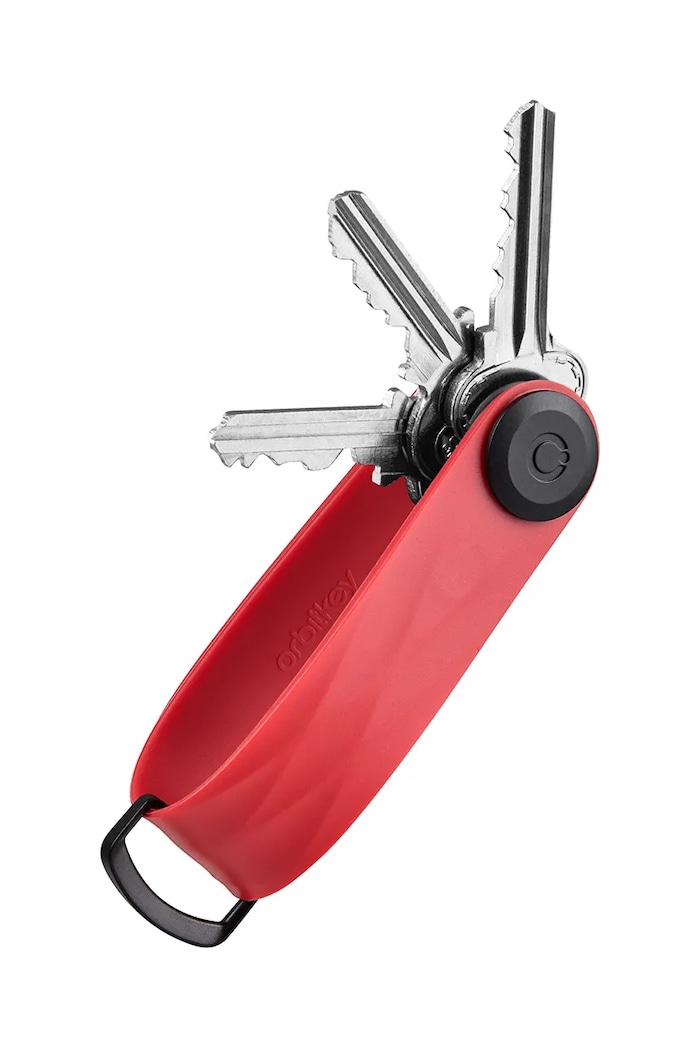 Orbitkey organizator za ključe iz umetne mase rdeča KAT3.RBY.103