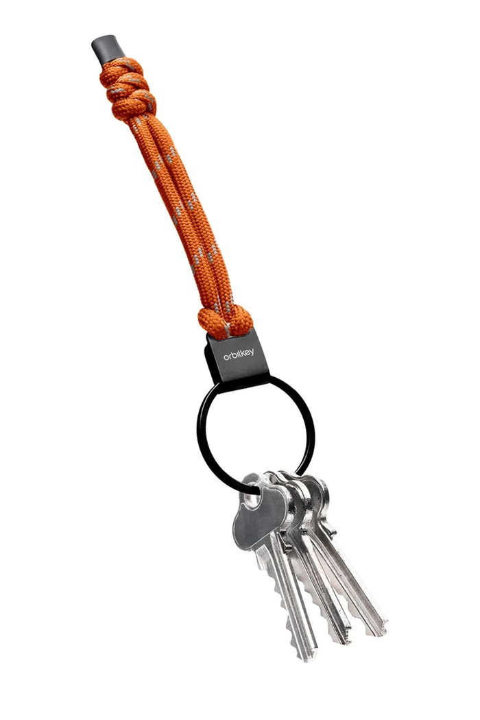 Orbitkey brelok z tworzywa sztucznego pomarańczowy PUL1.TNG.111