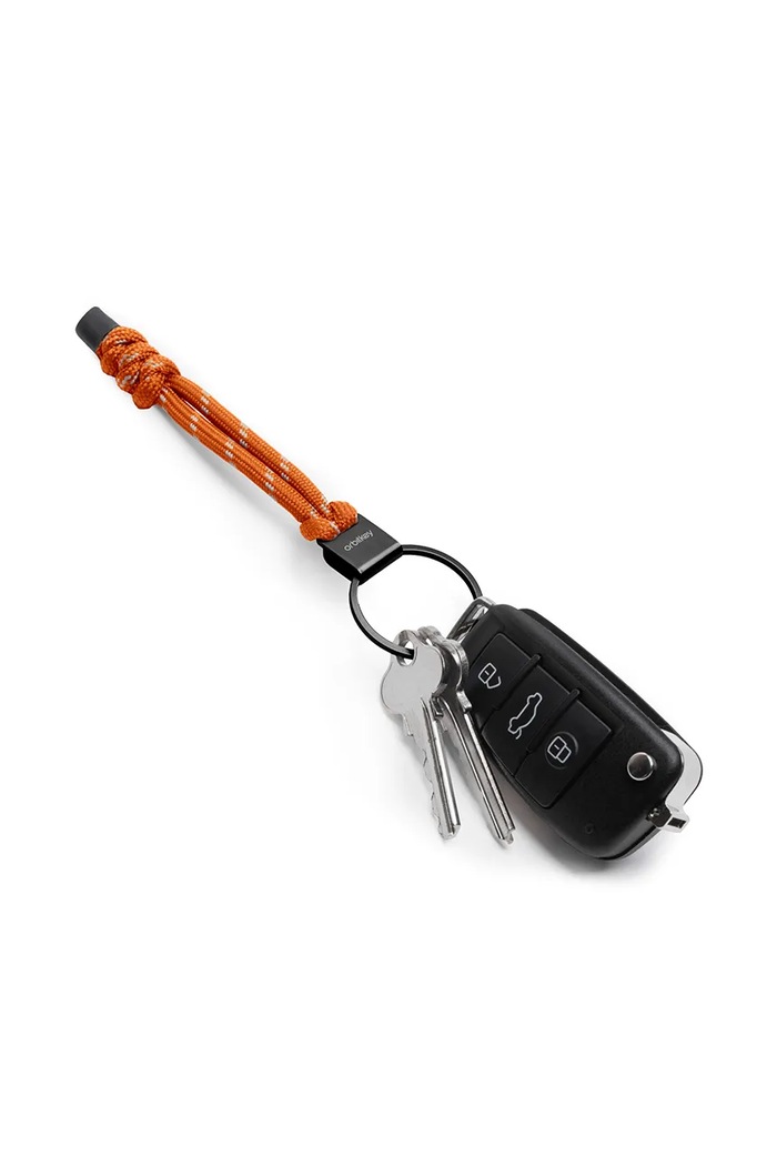 Lifestyle Orbitkey brelok z tworzywa sztucznego PUL1.TNG.111 pomarańczowy