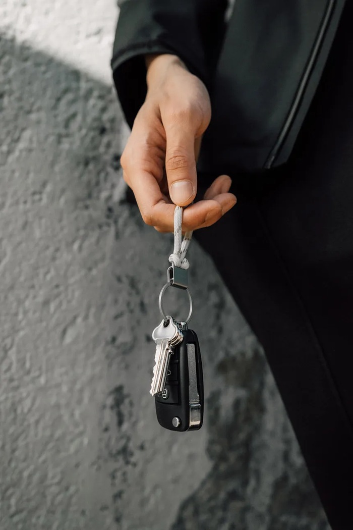 Orbitkey brelok z tworzywa sztucznego 13,5 x 3,2 x 1,1 cm PUL1.STO.111