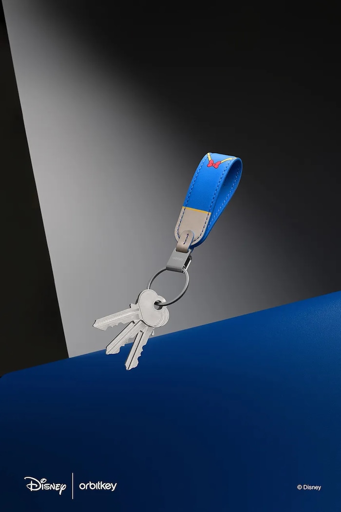 Orbitkey brelok ze skóry naturalnej 3,5 x 1,6 x 11,8 cm multicolor ELK1.DDK.509