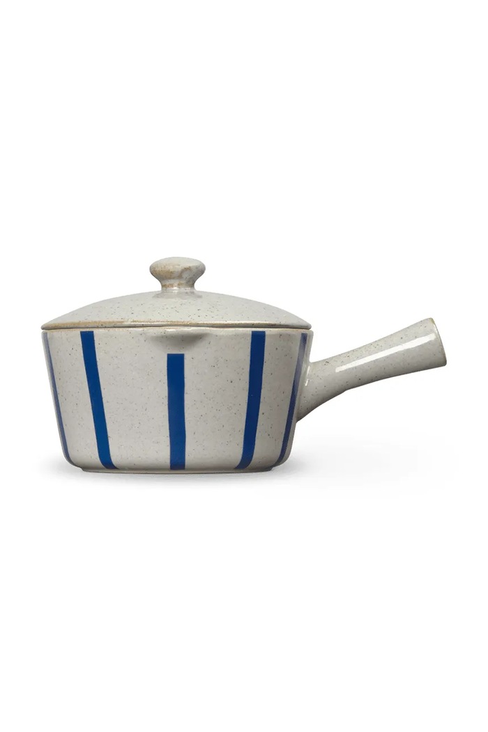 Bucătărie și bar Lyngby Porcelæn vas rezistent cu capac la cuptor 0,5 L 201474 multicolor