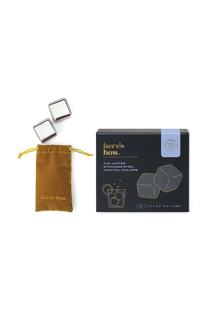 Here's How kostki lodu wielokrotnego użycia The Jupiter 2-pack HHC113EU szary