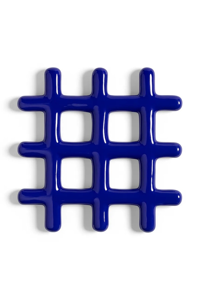 Στήριγμα καυτής κατσαρόλας &k amsterdam grid blue σκούρο μπλε 1475.03