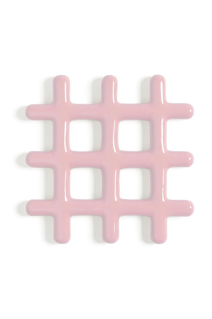 &k amsterdam állvány a meleg ételekhez grid pink rózsaszín 1475.02