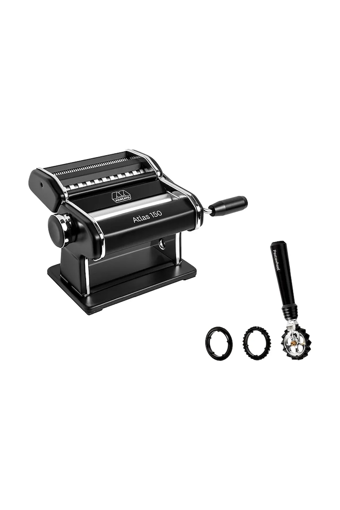 Marcato Mașină de paste cu un singur tăietor Atlas 150 Classic negru AT.150.NER.PW