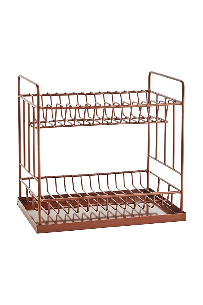 Сушилка для посуду Madam Stoltz 35 x 25 x 335 cm червоний 35702CPR
