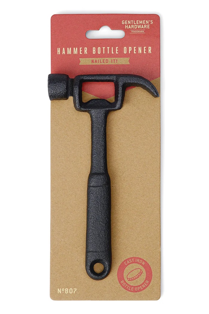 Odpirač za steklenice Gentlemen's Hardware Hammer Bottle Opener GEN807UK črna AA00