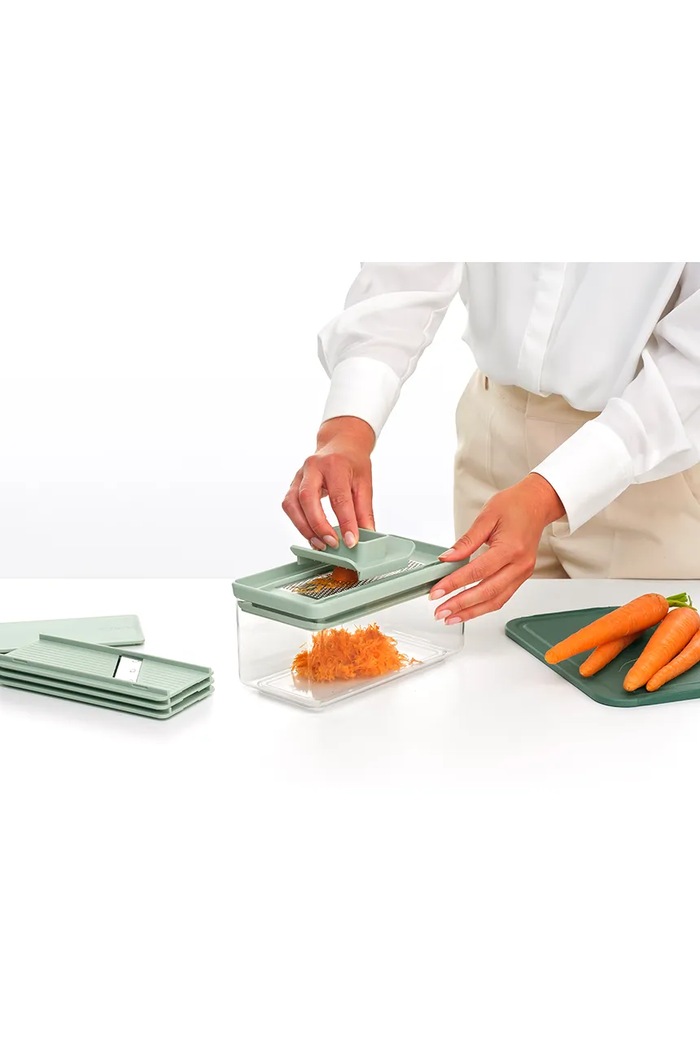 Krájač so sadou strúhadla Brabantia Tasty+ zelená 145469