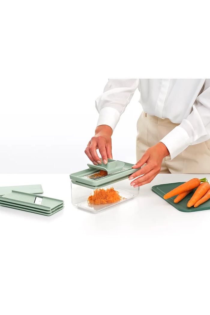Krájač so sadou strúhadla Brabantia Tasty+ zelená 145469