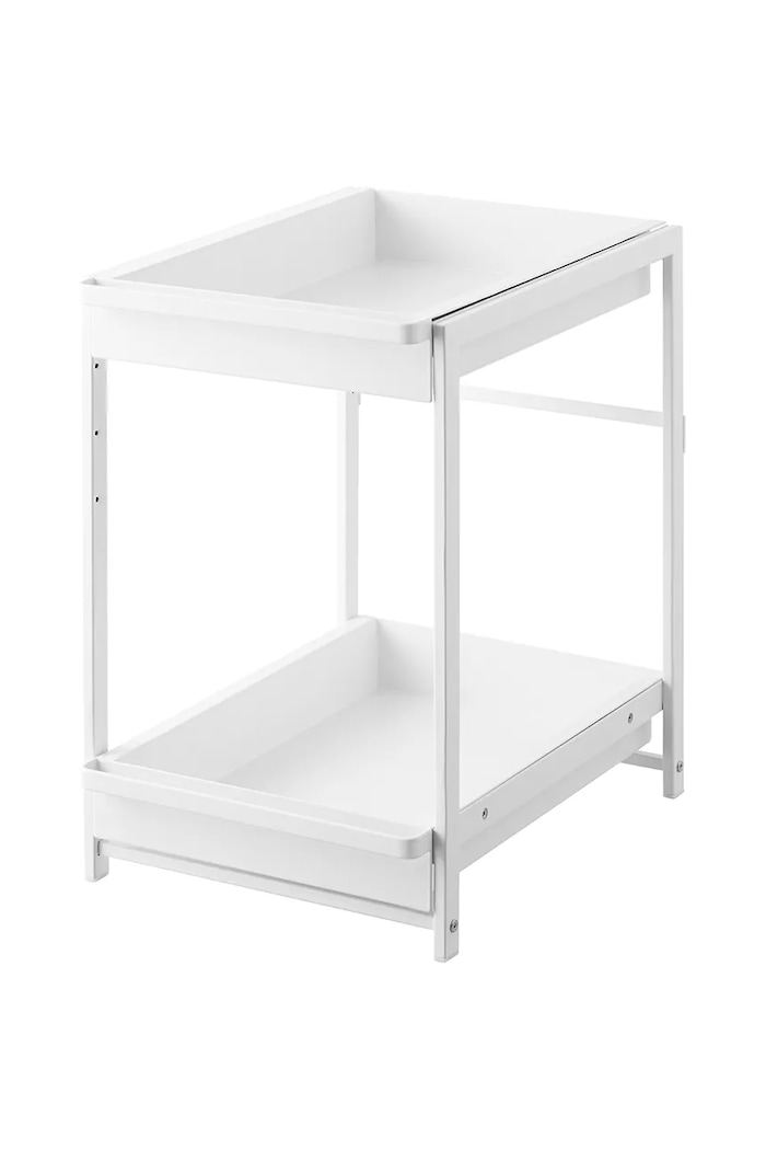 Organizér pod dřez Yamazaki Tower 2 bílá 1460.
