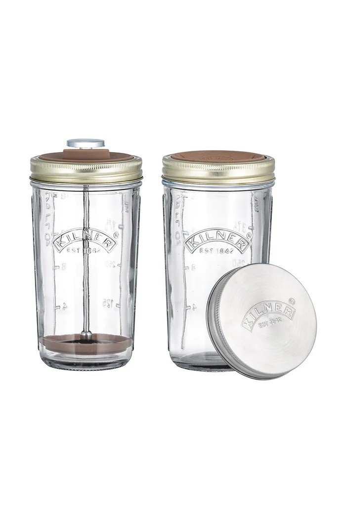 Kilner set pentru milkshake 500 ml transparent 0025.020