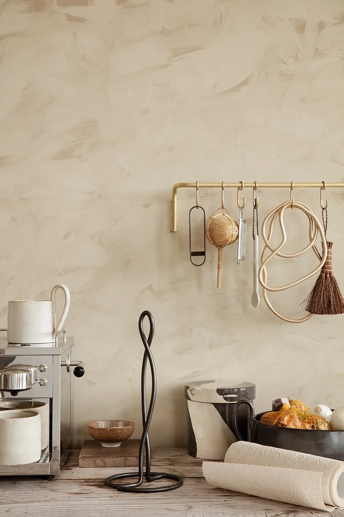Kuchyňa a bar Podstavec na teplé jedlá ferm LIVING Pond Trivets 3-pak 100065501 žltá