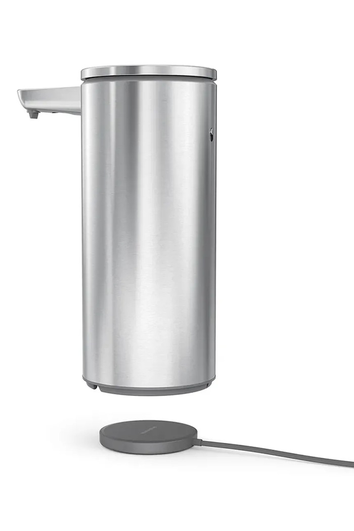 Simplehuman dispenser touchless con dispenser per spugna Sensor Pump 414 ml grigio ST1077