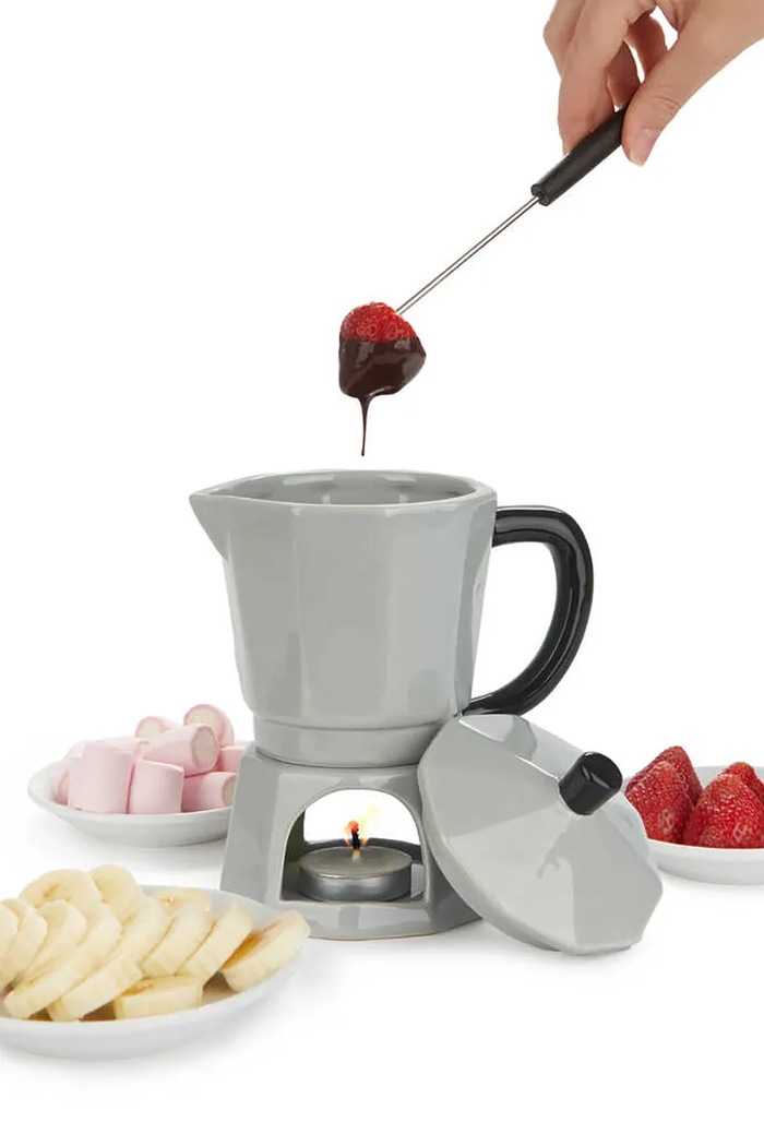 Konyha és bár Balvi fondü készlet 16 cm 28050. szürke