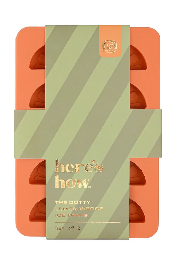Кухня и бар Форма за лед Here's How The Dotty 15,5 cm (2 броя) HHC139UK оранжев