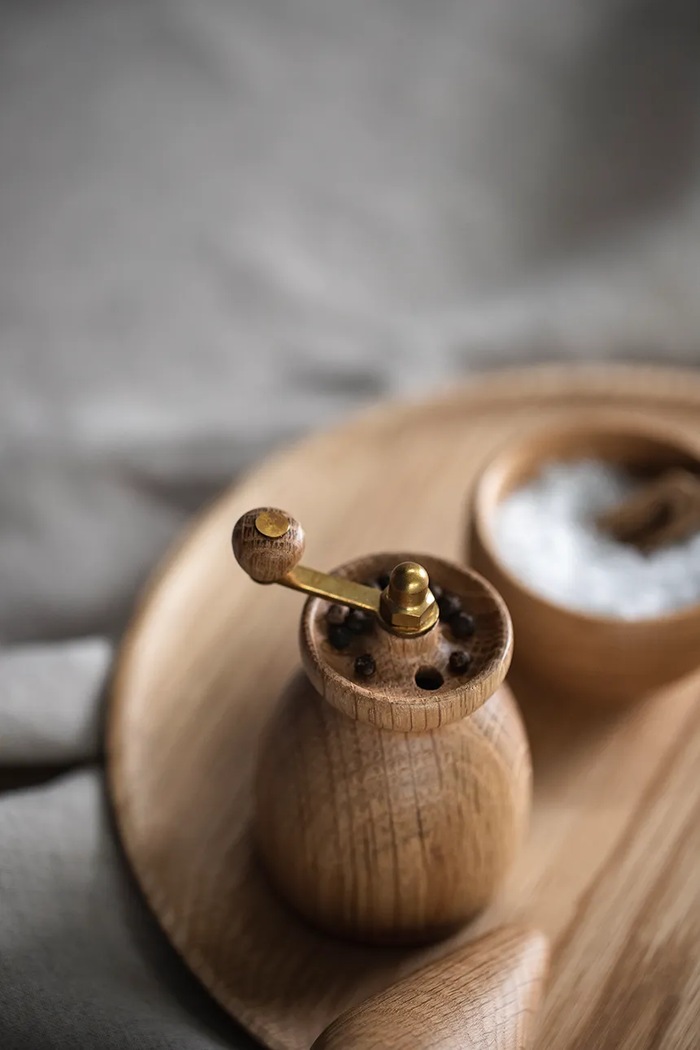 Bucătărie și bar Kay Bojesen râșniță de piper Pepper 9,5 cm 39122 bej