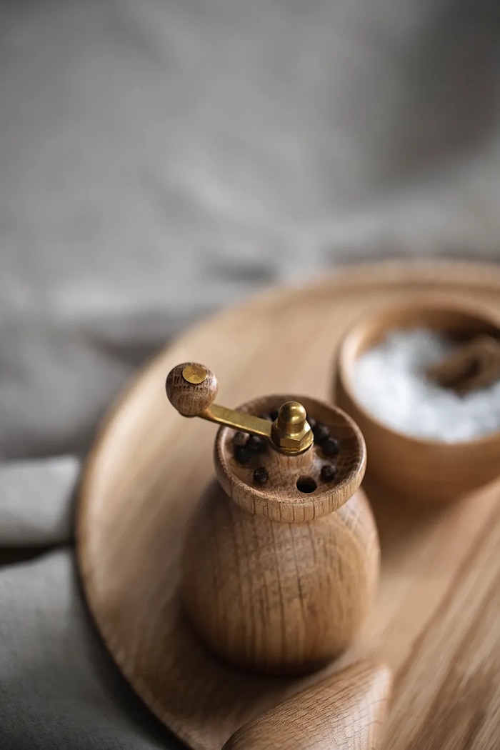 Bucătărie și bar Kay Bojesen râșniță de piper Pepper 9,5 cm 39122 bej