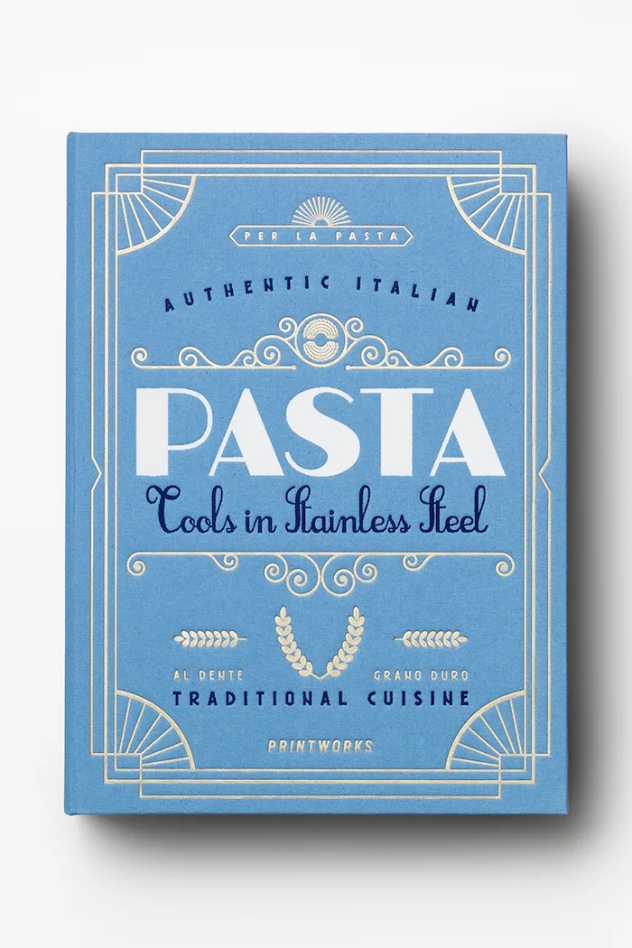 Printworks zestaw akcesoriów do makaronu Pasta Tools 20 x 27,5 cm PW00646 niebieski AA00