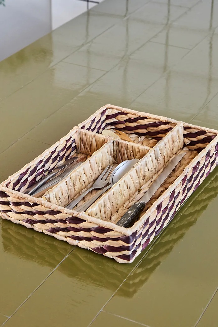 House Doctor οργανωτής για μαχαιροπίρουνα 35 x 25 x 6 cm πολύχρωμο 900001873